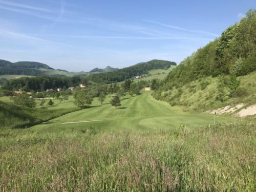 Fairway und Green Loch 8